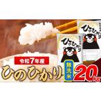 ふるさと納税  米 令和7年産 ひのひかり 無洗米 20kg  5kg×4袋 熊本県産 米 精米 ひの 長洲町《7-14日以内に出荷予定(土日祝を除く)》 熊本県長洲町