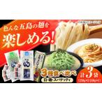 五島の麺 3種食べ比べ 白 磯 スパゲッティ