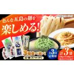 五島の麺 3種食べ比べ 白 磯 スパゲッティ