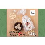 お餅みたいな徳島れんこん玉だんご 200g×6袋