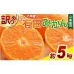 みかん 訳あり 有田みかん 約5kg