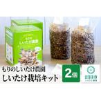 ふるさと納税 《期間限定10〜4月発送》もりのしいたけ農園「しいたけ栽培キット」2個 群馬県沼田市
