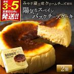 陽気なスペインバスクチーズケーキ 2個セット