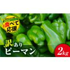 ふるさと納税 【先行予約 2025年発送】 農家さん応援! 【訳あり】 ピーマン 2kg 農家直送 野菜 新鮮 BBQ 焼肉 国産 おすすめ 送料無料 緊急支援.. 福島県田村市