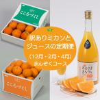 訳ありミカンとジュース 4月 6月 8月 3回