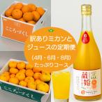 訳ありミカンとジュース 4月 6月 8月 3回