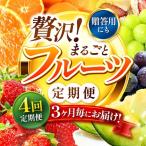 3ヵ月毎にお届け フルーツ定期便 いちご