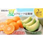 の夏のフルーツ定期便 2回 7月~8月 ハウスみかん