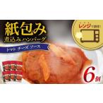 ハンバーグ 煮込み レンジで簡単 6食