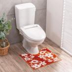 運気を呼び込む古典柄普通トイレマット