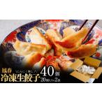 鳳春の冷凍生餃子40個セット 餃子