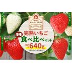 日光の自然が育む4種類の完熟いちご 食べ比べ
