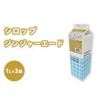 シロップ ジンジャーエード 辛口タイプ スミダ飲料 1000ml