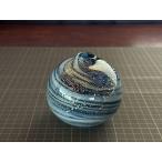 宙吹きガラス一輪ざし 銀河 ガラス