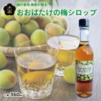梅シロップ おおばたけの梅シロップ 360ml