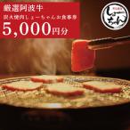 炭火焼肉しょーちゃん 5000円分