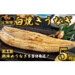 うなぎ 白焼き 5枚