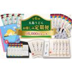 ふるさと納税 【全6回定期便】五島うどんお楽しみ定期便 月6,000円コース うどん 麺 国産小麦 塩あご あごだし 出汁 スープ 定期便[RBA053] .. 長崎県新上五島町