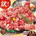 A4-A5 長崎和牛切り落とし 500g×3