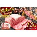 長崎和牛 A4ランク以上 サーロインステーキ1.2kg 240g×5枚
