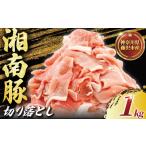 豚肉 ブランド豚 豚 湘南豚 切り落とし 1.0kg