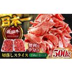 飛騨牛切り落しとスライス500g 飛騨牛