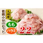 九州産若どり2.2kg小分けセット 鶏肉