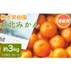 柳本果樹園の山北みかん 3kg