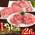 産やまと豚5種約2.6kg 肉 豚肉 小分け