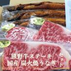 豪華 企画 熊野牛ステーキと 炭火焼鰻の贅沢うな牛セットB