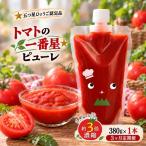 定期便 3ヶ月 トマトピューレ 380g×1本