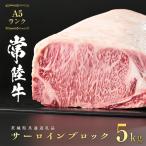 常陸牛 A5 等級 サーロイン ブロック 5kg