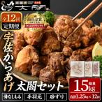 宇佐からあげ 太閤 セット 総量15kg 合計1.25kg×12回