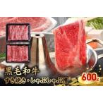 ふるさと納税 076-60 黒毛和牛すき焼き・しゃぶしゃぶ用600g 鹿児島県南九州市
