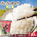 あいちのかおり 白米 10kg×6か月