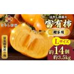 はやし柿園の富有柿 Lサイズ 14個
