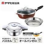 圧力鍋 ゼロ活力なべパスカルM オールパンゼロ26