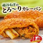 越谷ねぎのとろ りカレーパン 4個入り