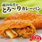 越谷ねぎのとろ りカレーパン 6個入り