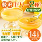 i836 晩柑ピール 贅沢ゼリー 14個