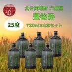 大分むぎ焼酎 二階堂豊後路25度 720ml 6本セット_大分むぎ焼酎 二階堂 麦焼酎 焼酎 酒 酒セット