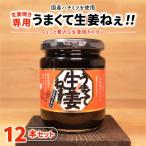 うまくて生姜ねぇ 生姜焼き専用12本セット