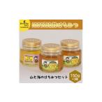 はちみつ 山と海のはちみつセット 150g×3個