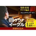 サウナイーグル1週間フリー入泉券 深夜料金込み