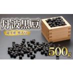 ふるさと納税 【 先行予約 】 黒大豆 丹波 黒豆 500g  ( 令和7年産 栽培期間中 化学肥料不使用 環境こだわり 黒豆 くろまめ 丹波 大豆 おせち 乾.. 滋賀県竜王町