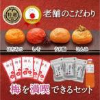 梅干し 梅満喫セット 特選A級 味わい4種800g