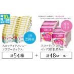 ふるさと納税 スコッティ ボックスティッシュ 54箱 ＋ トイレットロール 48個 セット（トイレットペーパー ティッシュ 日用品） 京都府福知山市
