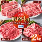 豚肉 小分け 真空パック 冷凍 スライス肉 4種 バラエティーセット