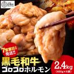 白老産黒毛和牛 味噌焼肉用MIXホルモン 2.4kg