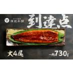 うなぎ蒲焼 大4尾